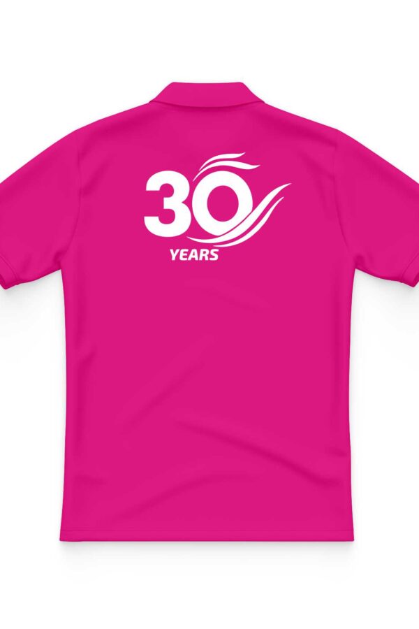 Mẫu đồng phục họp lớp đẹp màu hồng mặt sau