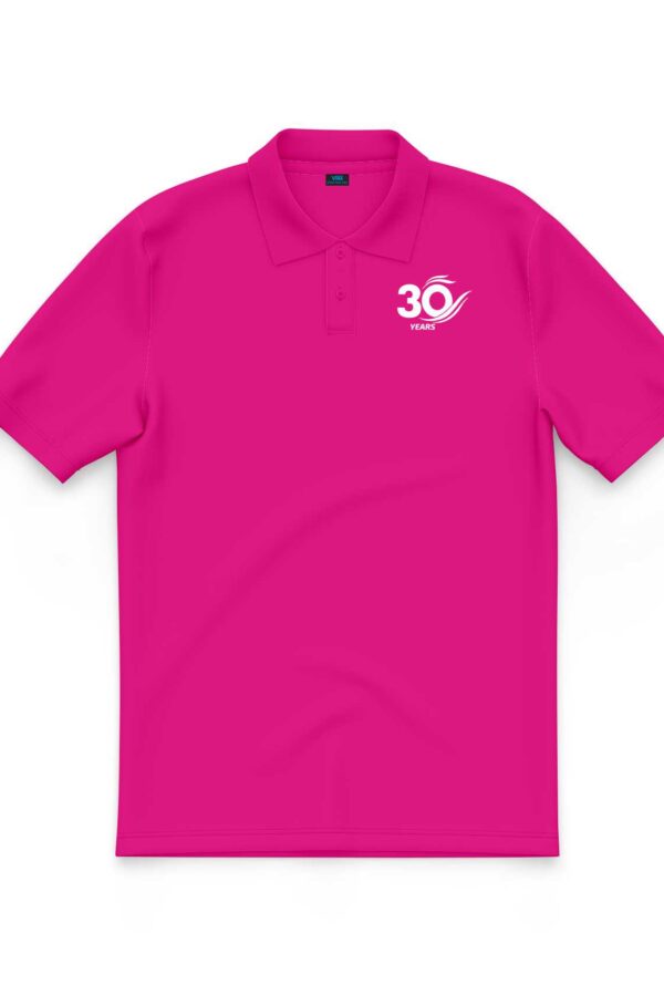 Mẫu đồng phục họp lớp đẹp màu hồng mặt trước