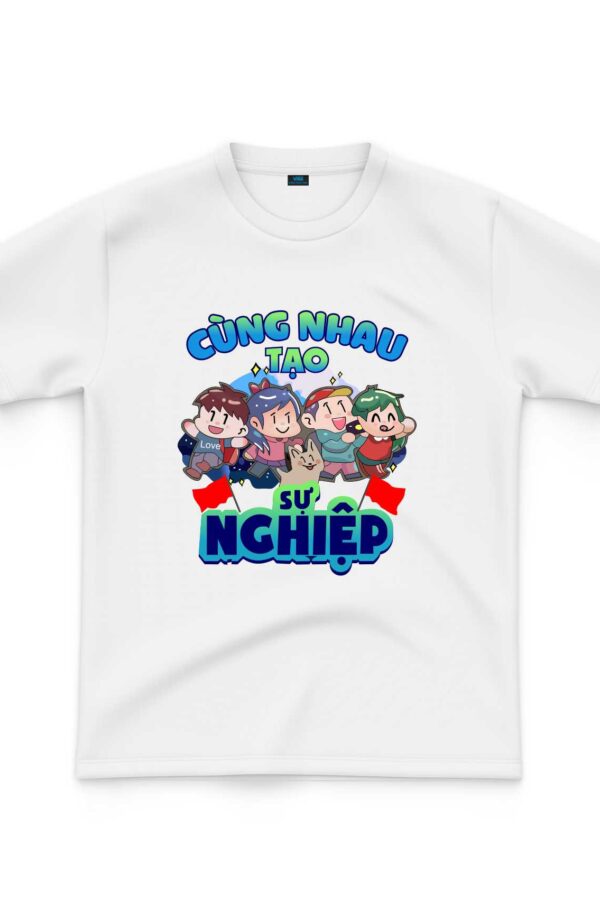 Áo team building cùng nhau tạo sự nghiệp