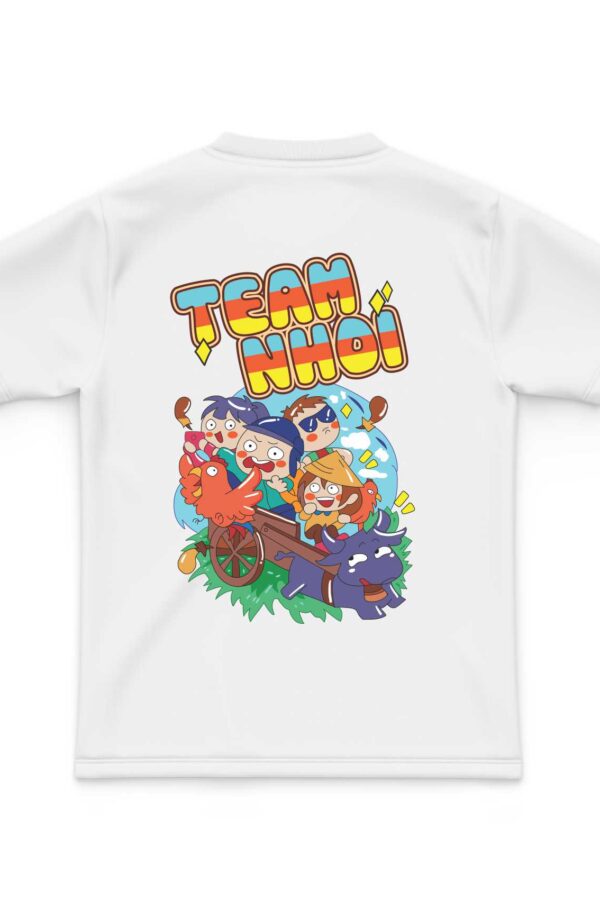 Áo team building team nhoi mặt sau