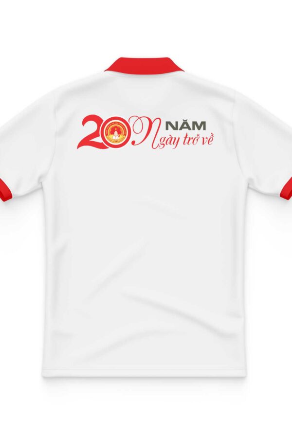 Áo đồng phục họp lớp có cổ chuyên Tuyên Quang mặt sau