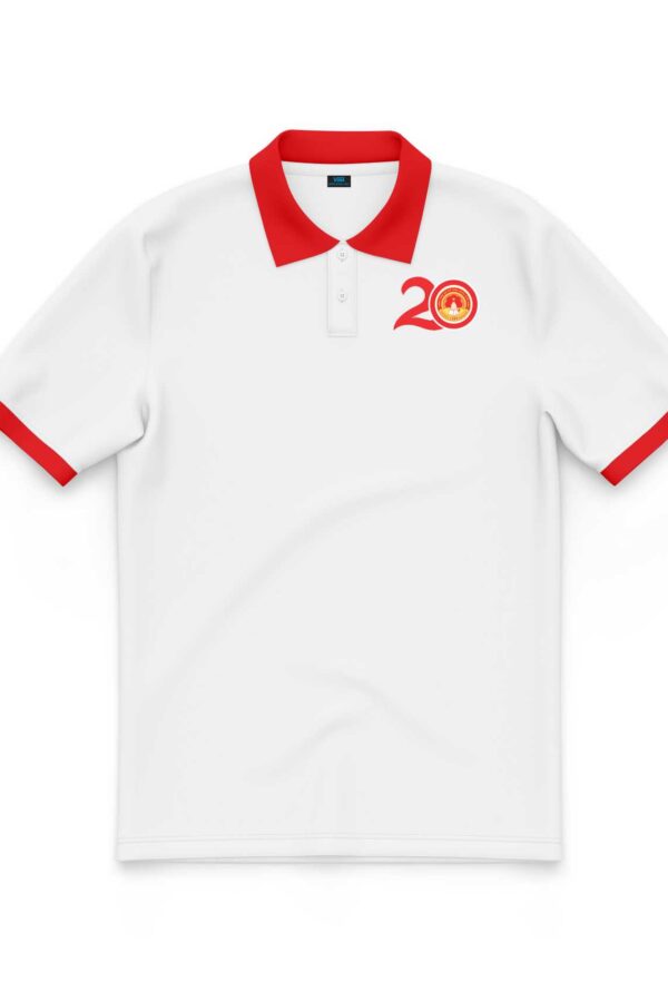 Áo đồng phục họp lớp có cổ chuyên Tuyên Quang mặt trước