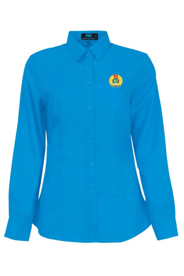 Áo sơ mi công đoàn Nữ tay dài