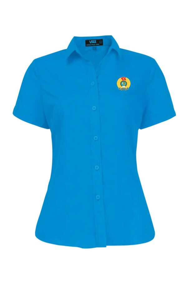 Áo sơ mi công đoàn Nữ tay ngắn