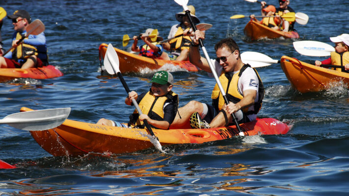 Trò chơi "Chèo thuyền Kayak" 
