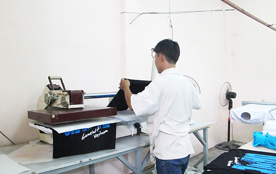 xưởng in áo thun tại TPHCM - Đồng Phục Phước Thịnh
