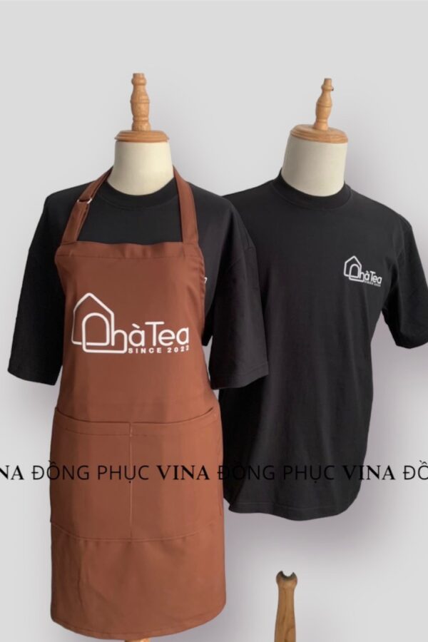 Tạp dề quán cafe Nhà Tea