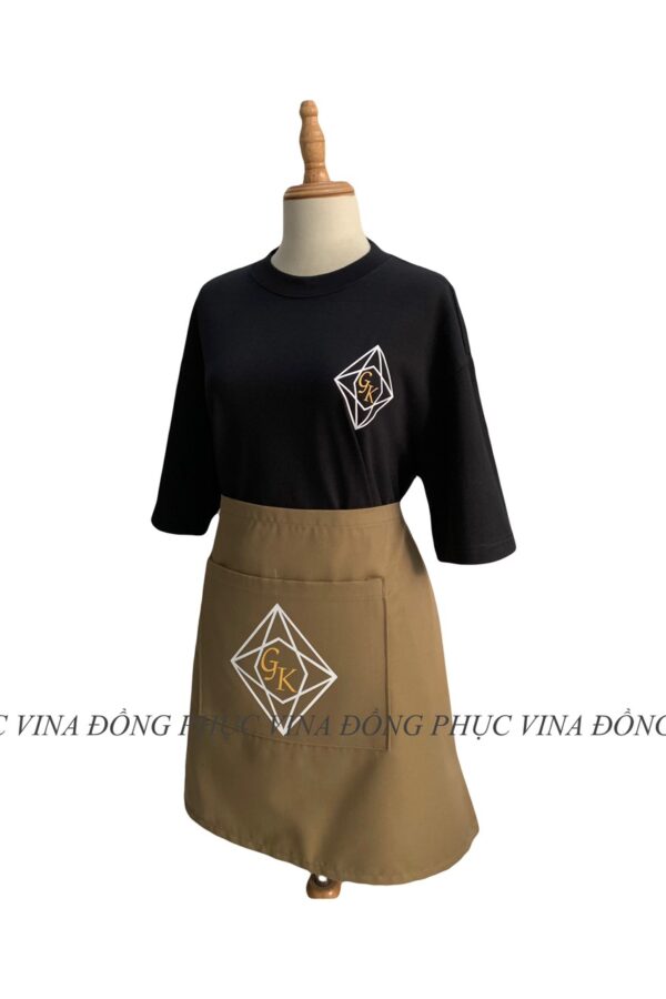 tạp dề cafe GK