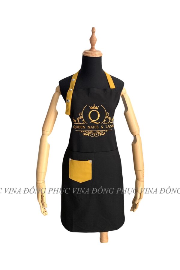 Tạp dề nail Queen