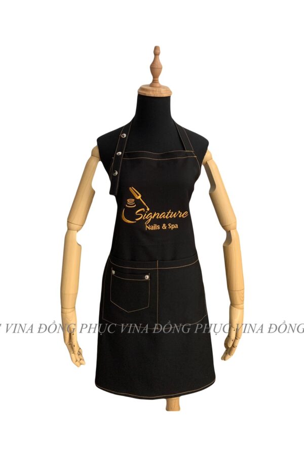 Tạp dề nails Signature