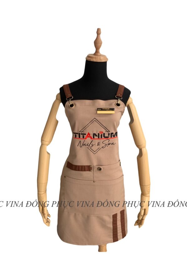 Tạp dề nails Titanium