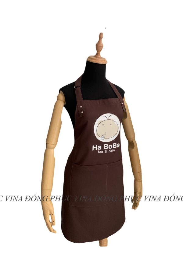 Tạp dề trà sữa Boba