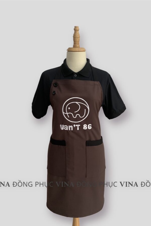 Tạp dề trà sữa Vân