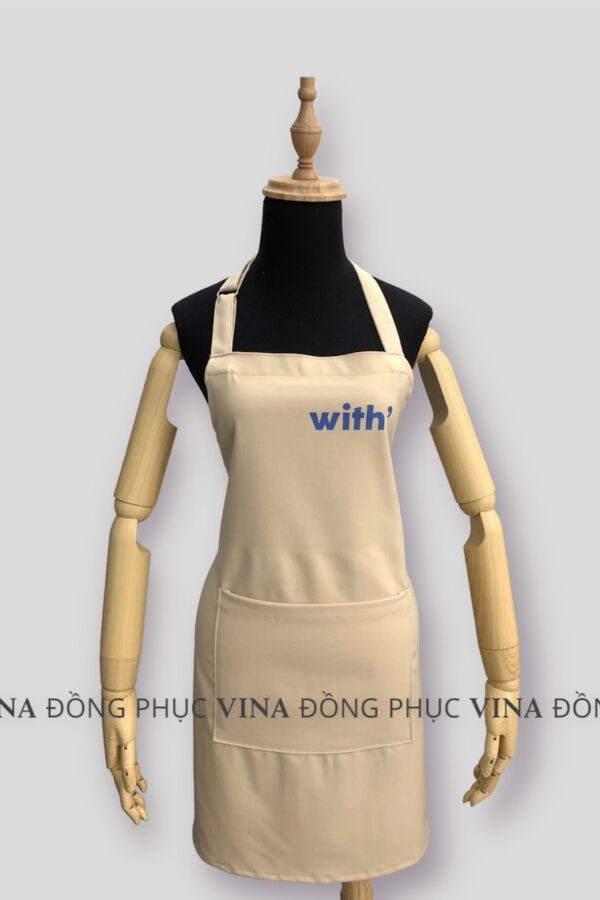 Tạp dề trà sữa With