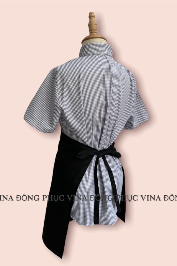 Alternative view of Đồng phục nhà hàng sơ mi và tạp dề phục vụ