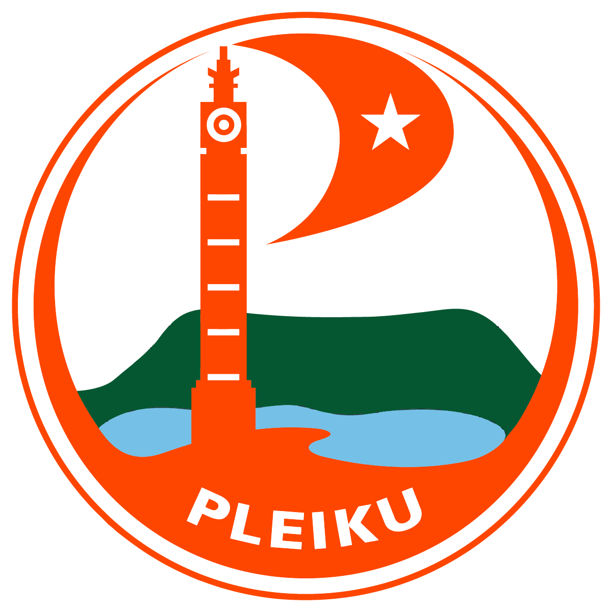 logo thành phố pleiku
