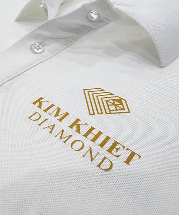 In logo lên áo Kim Khiết Diamond