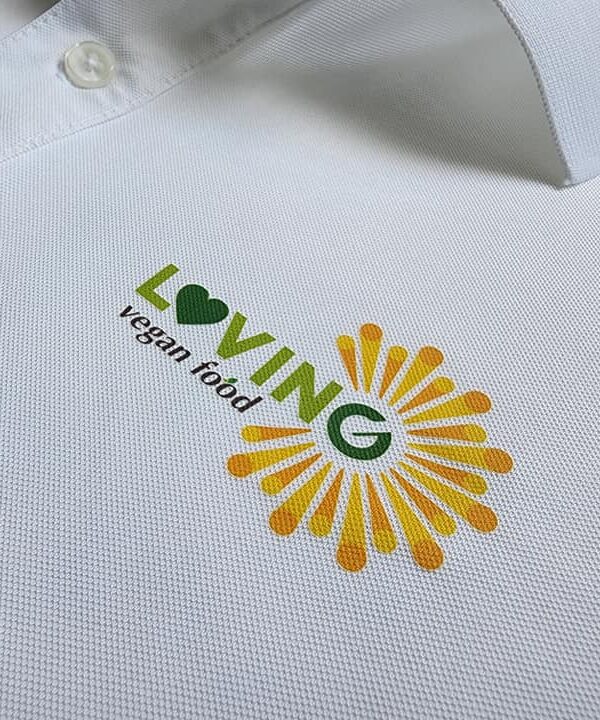 In logo lên áo đồng phục Loving