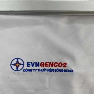 Thêu logo áo EVN GENC02