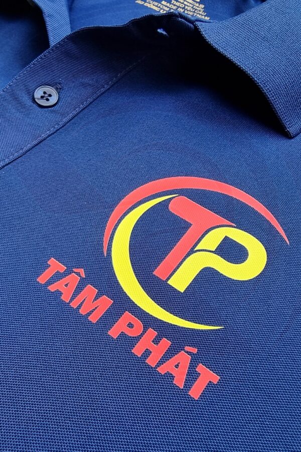 In logo áo thun đồng phục Tâm Phúc