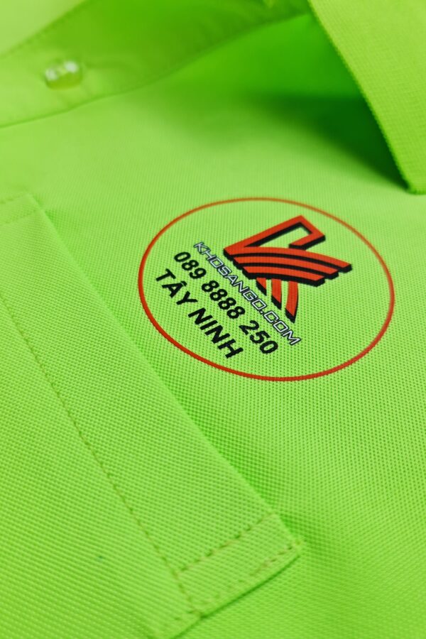 In logo lên áo sàn gỗ Tây Ninh