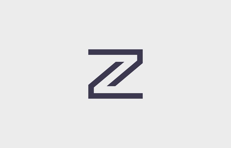 Logo chữ Z thiết kế độc đáo