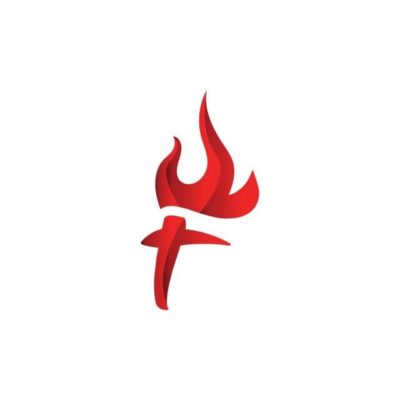 Logo chữ F sáng tạo