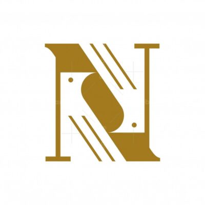 Logo chữ N kết hợp cùng động vật