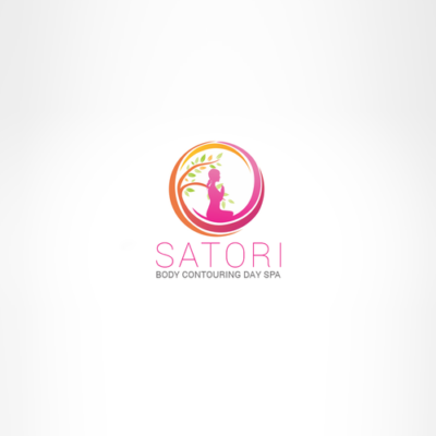 Logo chữ O thiết kế mềm mại cho spa, mỹ phẩm, sản phẩm organic