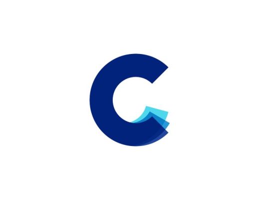 Logo chữ C kết độc đáo