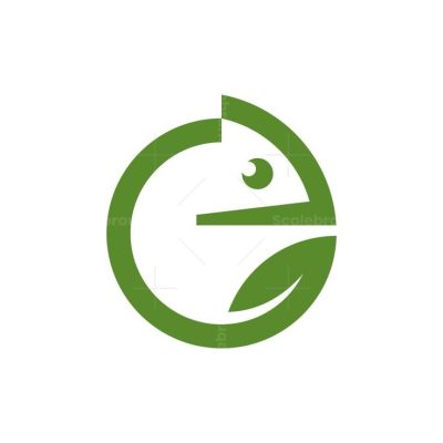 Logo chữ C kết hợp thiên nhiên