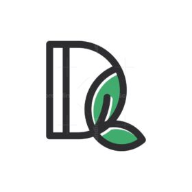 D Letter Nature Logo