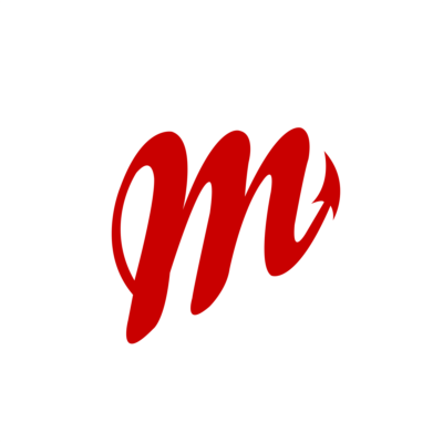 Diablos Rojos Logo Real Company Alphabet Letter M Logo