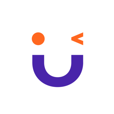 Duca Saude Logo Real Company Alphabet Letter U Logo