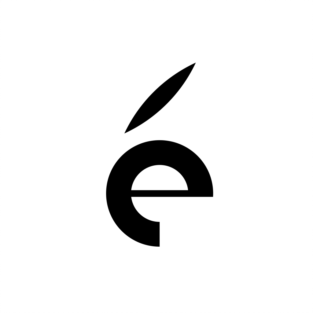 Thiết kế logo chữ E đẹp đúng yêu cầu - Đồng Phục Vina