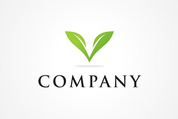 Free Logo Leafy V Logo