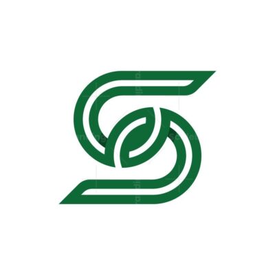 Green S Letter Logo