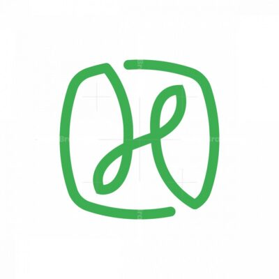 H leave Green Nature Logo