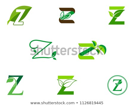 Leaf Initials Z Logo Set Natural Stock Vector Royalty Free 1126819445 Shutterstock