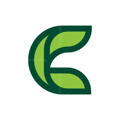 Letter C Leaf Logo 1