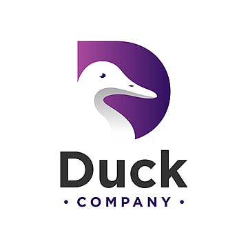 Letter D Clipart PNG Images Duck Logo Design Letter D Logo Duck Vector PNG Image For Free Download