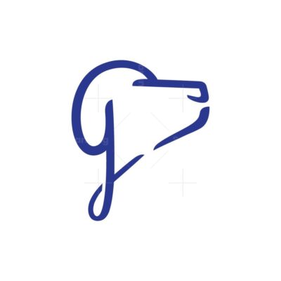 Letter G Dog Logo 1