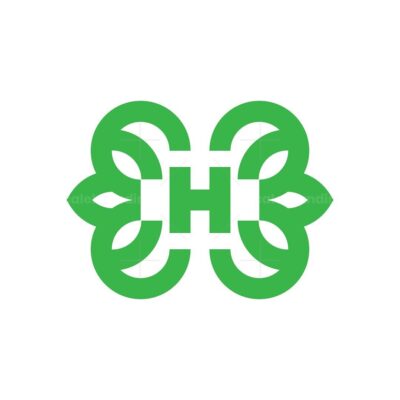 Letter H Nature Logo 1