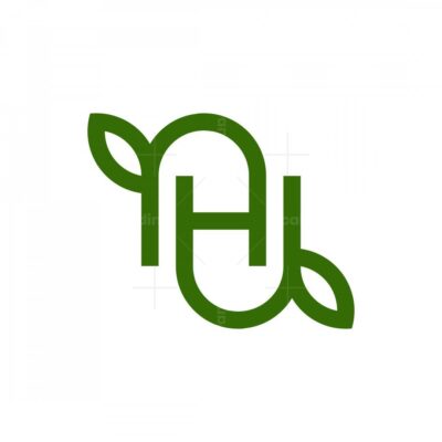 Letter H Nature Logo 2