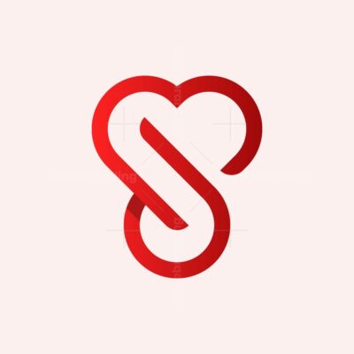 Letter J Love Logo