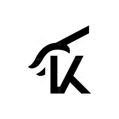 Letter K Bull Logo