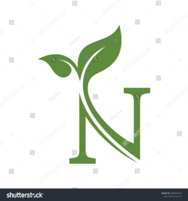 Letter N Leaf Concepts N Logo Stock Vector Royalty Free 1588266295 Shutterstock