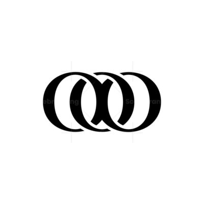 Letter O OOO Monogram Logo