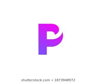 Letter P Logo Icon Design Template vetor stock livre de direitos 1873948972 Shutterstock