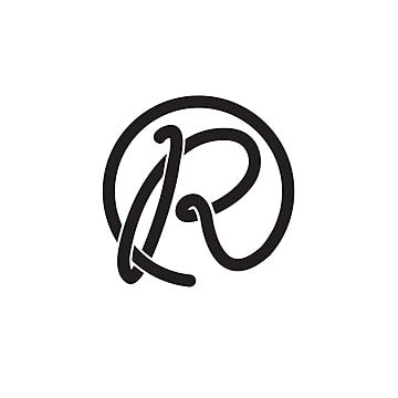 Letter R Clipart Transparent Background Circle Letter R Logo Design Logo Letter Icon PNG Image For Free Download